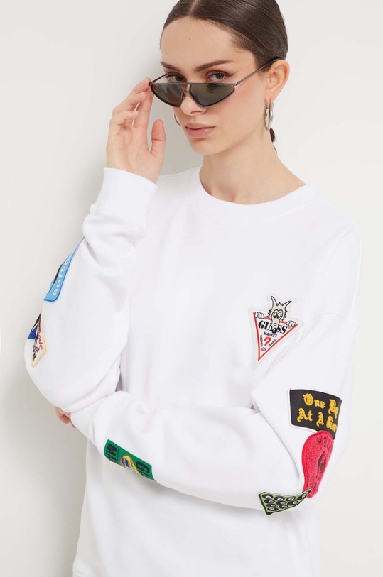 Guess Originals bluza M3BQ50KBJ30 biały