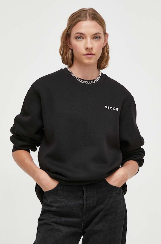 Nicce bluza uni negru 0021.K008