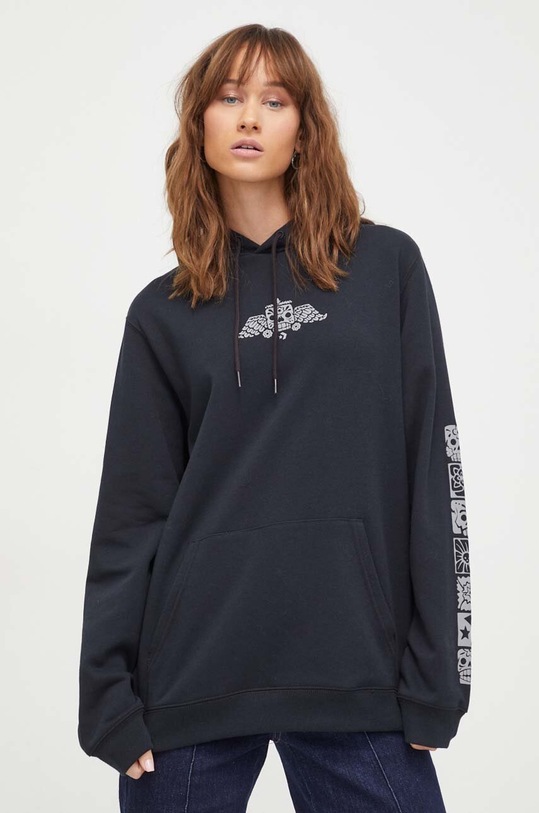 Odjeća Dukserica Converse Dia De Muertos 10026536.A01 crna