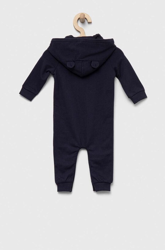 Guess pajacyk niemowlęcy bawełniany P3YG02.KAN04.9BYX granatowy AW23