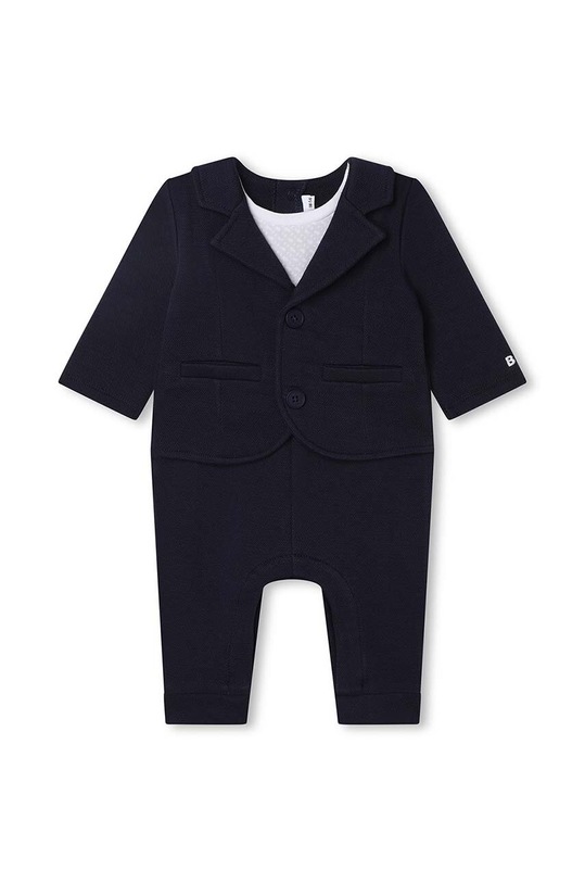 BOSS pajacyk niemowlęcy Gift Box granatowy J94357