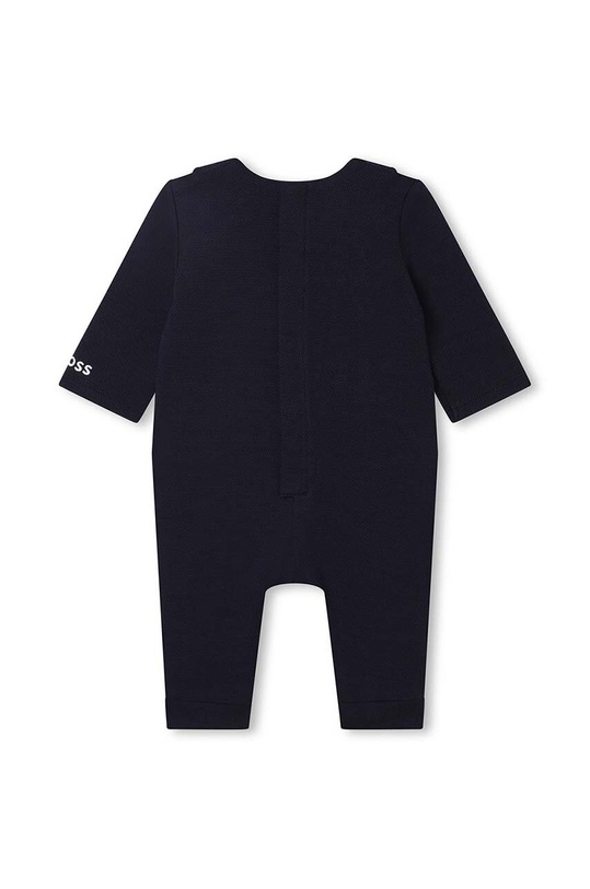 BOSS pajacyk niemowlęcy J94357 granatowy AW23