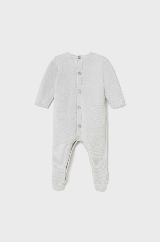 Detský bavlnený overal Mayoral Newborn Gift box 2672.1D.Newborn.9BYX sivá AW23