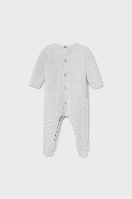 Detský bavlnený overal Mayoral Newborn Gift box 2672.1D.Newborn.9BYX sivá AW23
