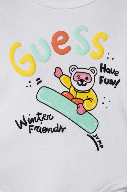 Guess body bawełniane niemowlęce 3-pack P3BG06.KA6W0.9BYX