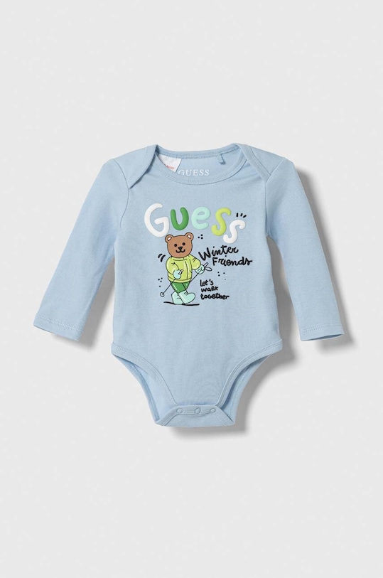 Chłopiec Guess body bawełniane niemowlęce 3-pack P3BG06.KA6W0.9BYX biały