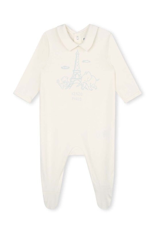 Fete Kenzo Kids salopete din bumbac pentru bebelusi 2-pack K98144 albastru