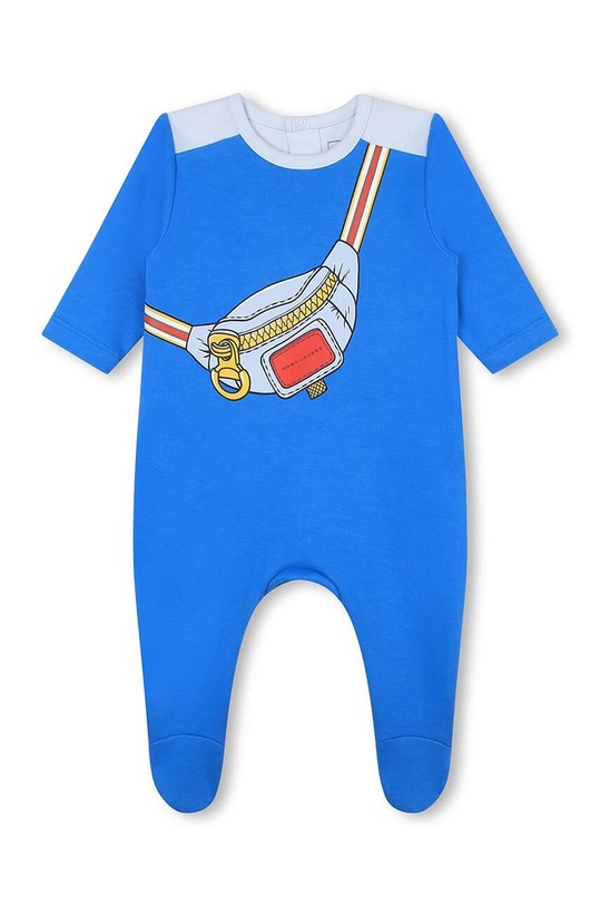 Dziewczynka Marc Jacobs śpioszki bawełniane niemowlęce 2-pack W98175 niebieski