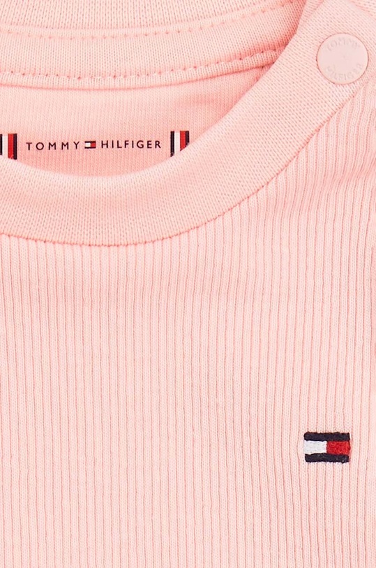 Dziewczynka Tommy Hilfiger body niemowlęce KN0KN01676.G.9BYX różowy