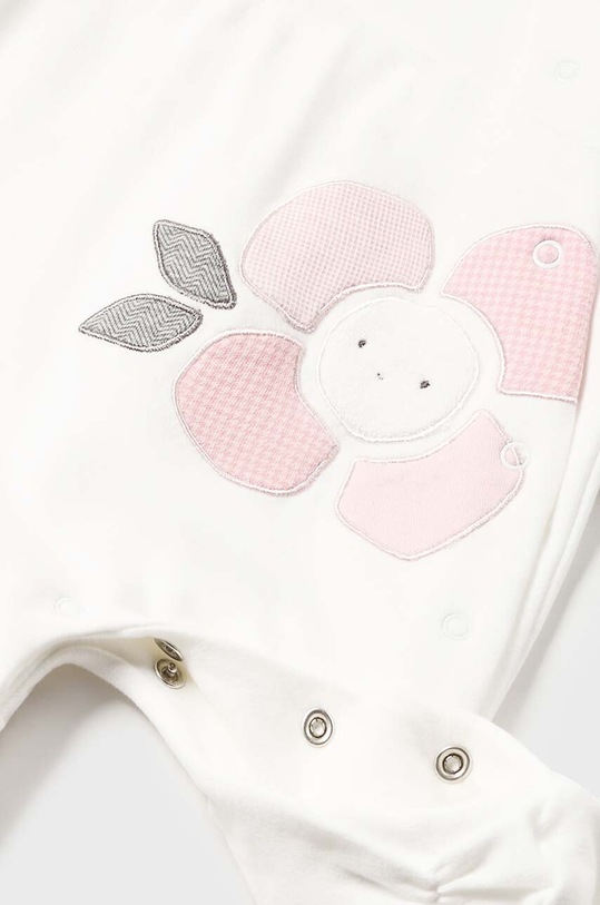 Mayoral Newborn pajacyk niemowlęcy bawełniany 2-pack różowy 2734.2A.Newborn.9BYX