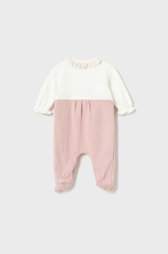 Dziewczynka Mayoral Newborn pajacyk niemowlęcy bawełniany 2-pack 2734.2A.Newborn.9BYX różowy