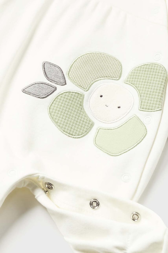 Mayoral Newborn pajacyk niemowlęcy bawełniany 2-pack zielony 2734.2A.Newborn.9BYX