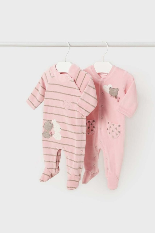 Mayoral Newborn costum bebe 2-pack Produs pentru bebe roz 2738.2C.Newborn.9BYX