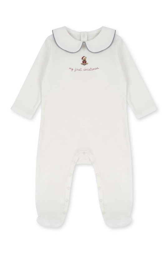 Pamučni kombinezon za bebe Konges Sløjd Proizvod za bebe bijela KS6447