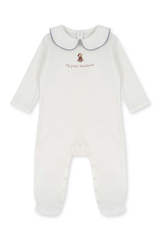 Pamučni kombinezon za bebe Konges Sløjd Proizvod za bebe bijela KS6447