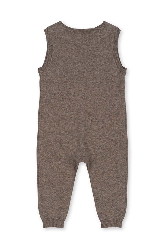 Dziewczynka Konges Sløjd rampers niemowlęcy KS6460 brązowy