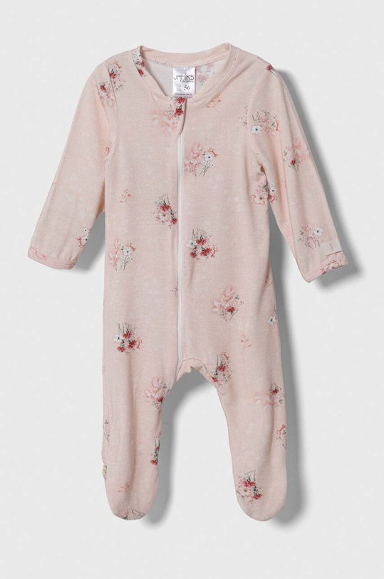 Jamiks śpioszki niemowlęce Produkt niemowlęcy różowy FRANZE.ba.Paja.JZG058.G