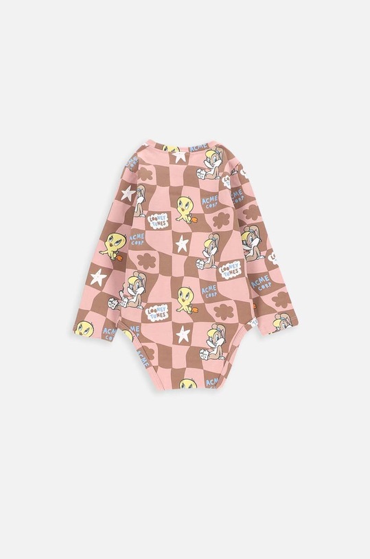 Coccodrillo body niemowlęce x Looney Tunes ZC3112101LGL różowy AW23