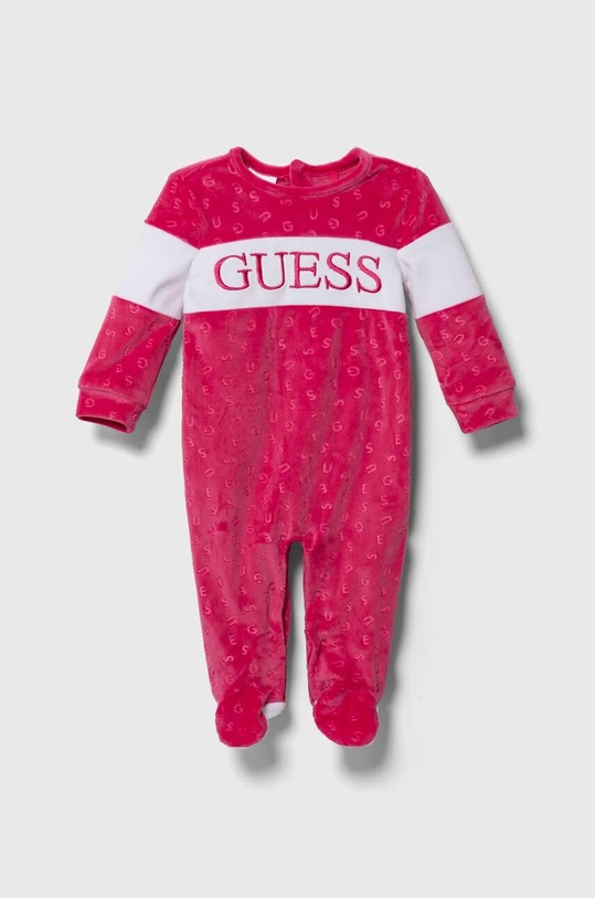 Guess śpioszki niemowlęce Gift Box różowy H3BW02.KA2X0.G.9BYX