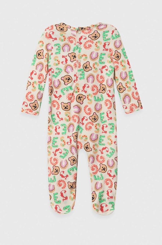 Guess śpioszki bawełniane niemowlęce H3BW10.KBEG0.9BYX fioletowy AW23