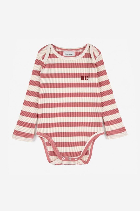 Bodi za bebe Bobo Choses 2-pack roza 223AB016