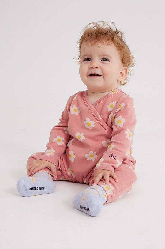 Bobo Choses rampers niemowlęcy Produkt niemowlęcy pomarańczowy 223AB074