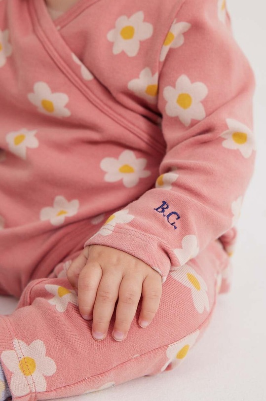 Bobo Choses rampers niemowlęcy 223AB074 pomarańczowy