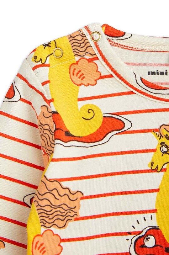 Băieți Mini Rodini body bebe 2364010442 rosu