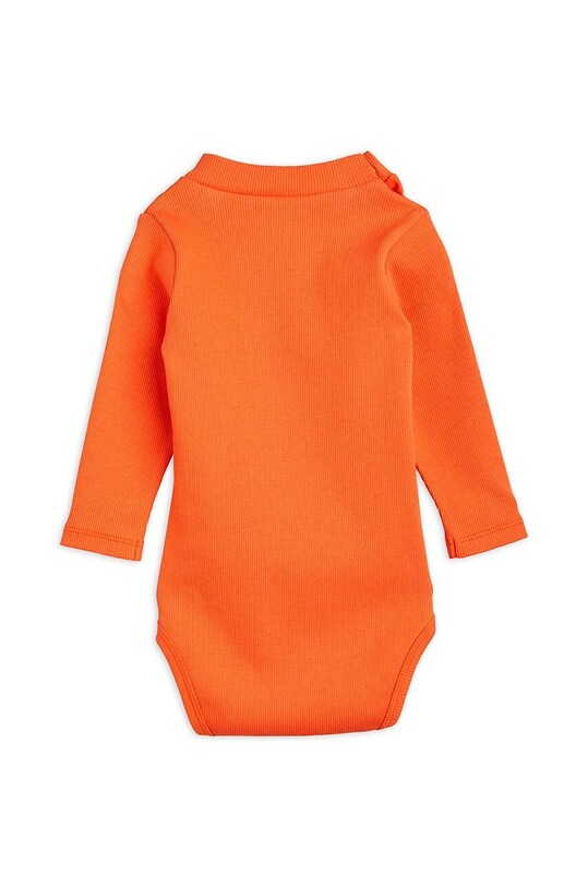 Bodi za bebe Mini Rodini 2364010542 crvena AW23
