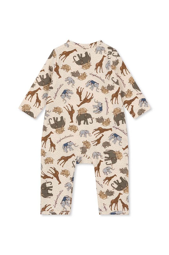 Fiú Konges Sløjd pamut rugdalózó KS5898 bézs