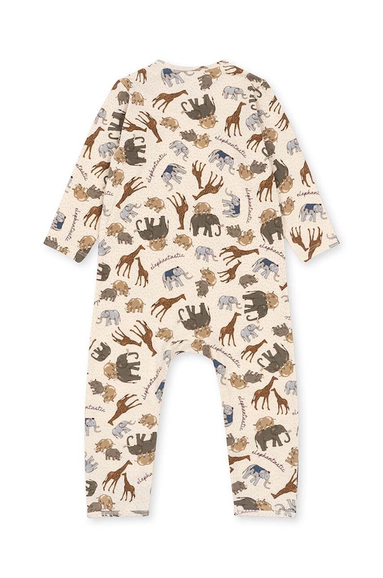 Chłopiec Konges Sløjd rampers niemowlęcy KS5899 beżowy