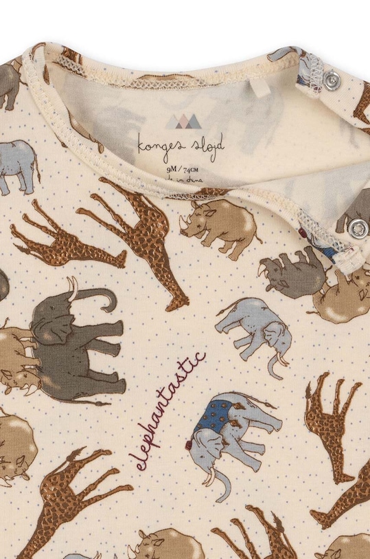 Konges Sløjd rampers niemowlęcy beżowy KS5899
