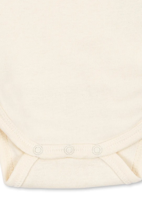 Konges Sløjd zestaw niemowlęcy bawełniany MATERNITY PACKAGE 3-pack KS6041 beżowy