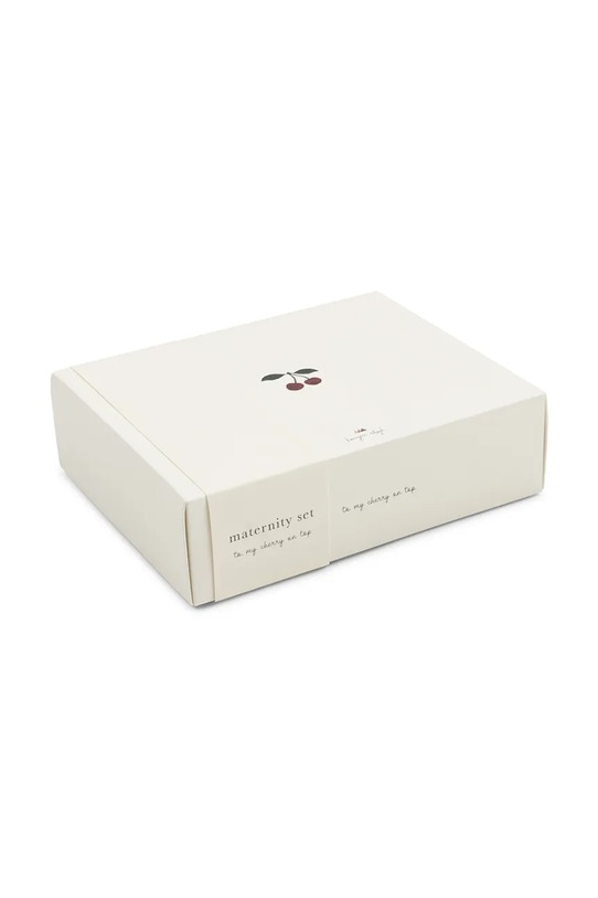 Konges Sløjd zestaw niemowlęcy bawełniany MATERNITY PACKAGE 3-pack KS6041