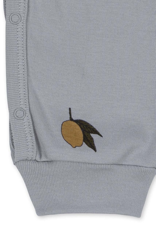 Konges Sløjd body bawełniane niemowlęce KS6120 szary