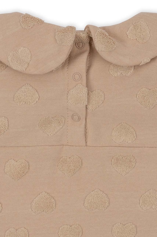 Konges Sløjd pajacyk niemowlęcy beżowy KS6177