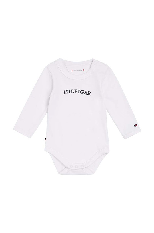 Tommy Hilfiger body niemowlęce biały KN0KN01675.9BYX