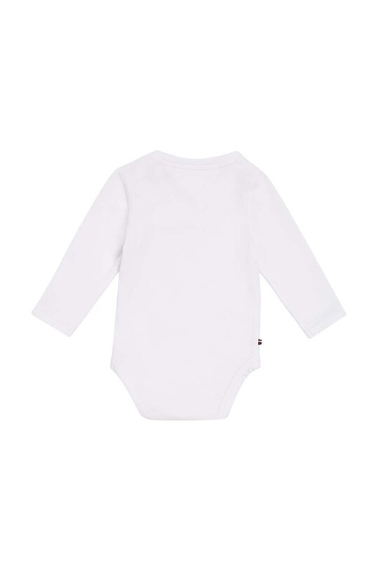 Боді для немовлят Tommy Hilfiger KN0KN01675.9BYX білий AW23