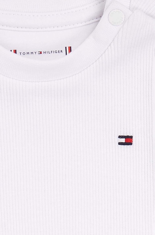 Chłopiec Tommy Hilfiger body niemowlęce KN0KN01676.9BYX biały