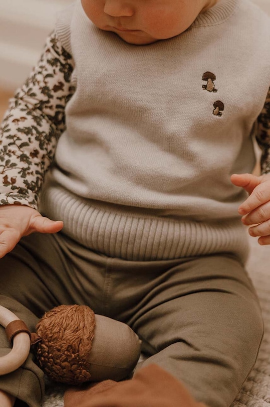 Хлопчик Боді для немовлят That's mine 028218 Ellis Body stocking 028218 коричневий