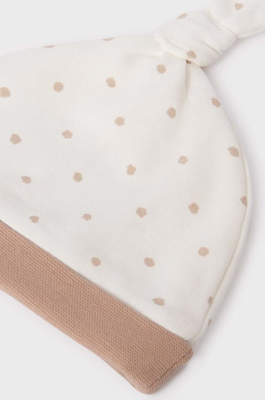 Mayoral Newborn komplet bawełniany niemowlęcy Gift box 9360.1Q.Newborn.9BYX brązowy