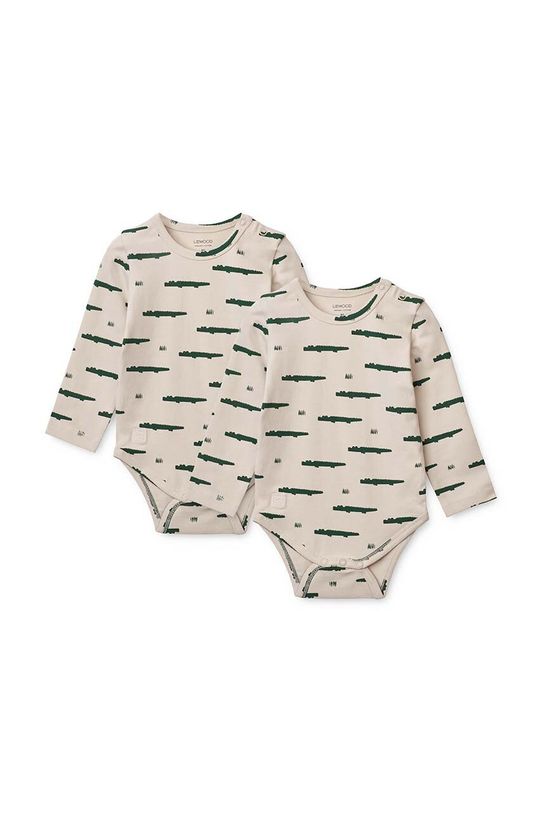 Bodi za bebe Liewood 2-pack Proizvod za bebe bež LW17703