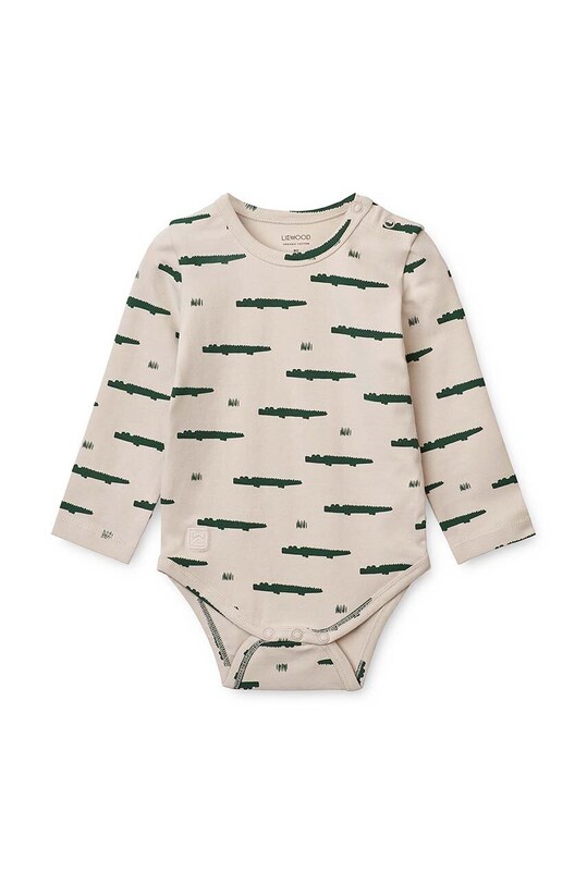 Body pre bábätká Liewood 2-pak LW17703 béžová AW24