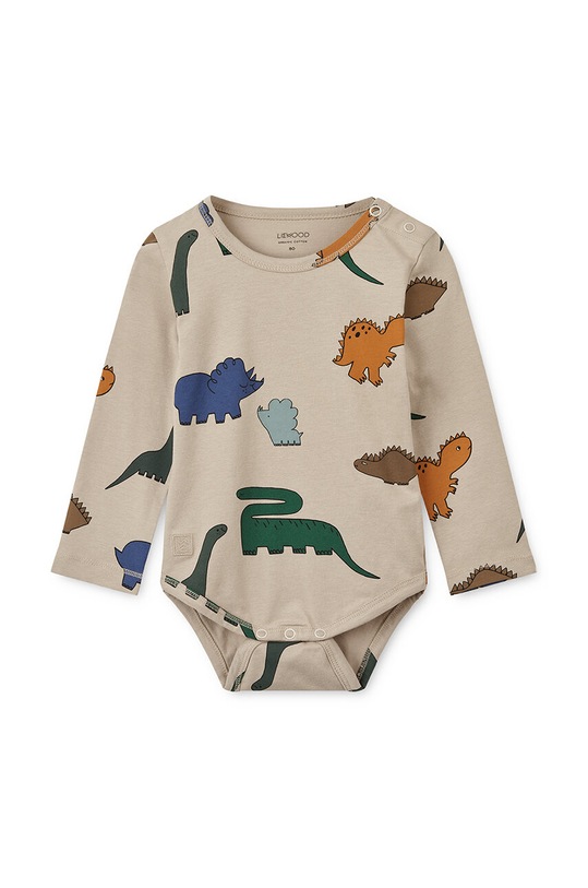 Liewood body niemowlęce 2-pack LW17703 beżowy AW24