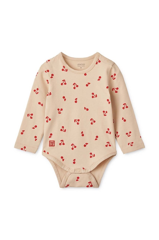 Kojenecký overal Liewood 2-pack LW17703 červená AW24