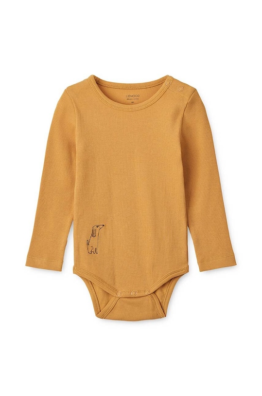 Chłopiec Liewood body niemowlęce 2-pack LW17703 beżowy