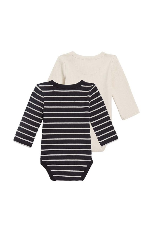 Calvin Klein Jeans body niemowlęce 2-pack IN0IN00133.9BYX biały AW23