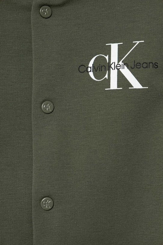 Băieți Calvin Klein Jeans costum bebe IN0IN00136.9BYX verde