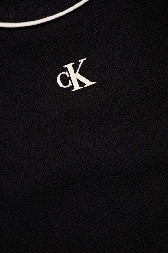 Calvin Klein Jeans body niemowlęce 2-pack IN0IN00111.9BYX czarny