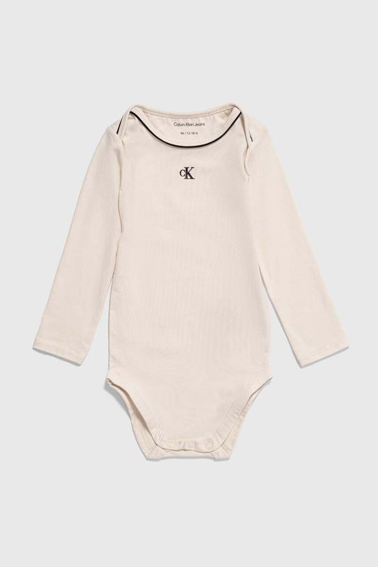 Bodi za bebe Calvin Klein Jeans 2-pack IN0IN00111.9BYX